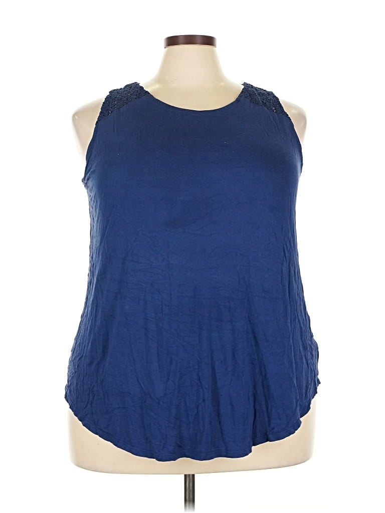 Pre-owned Old Navy Sleeveless T-shirt In Blue