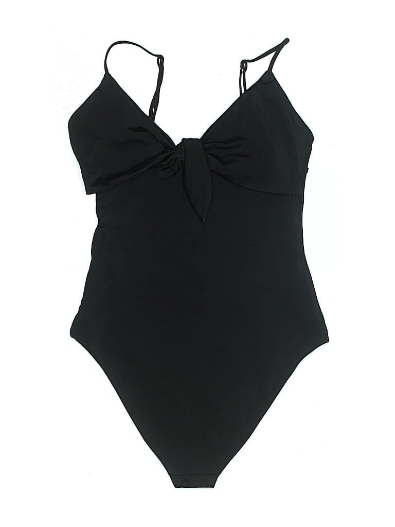 Pre-owned Wilfred One Piece Swimsuit In Black