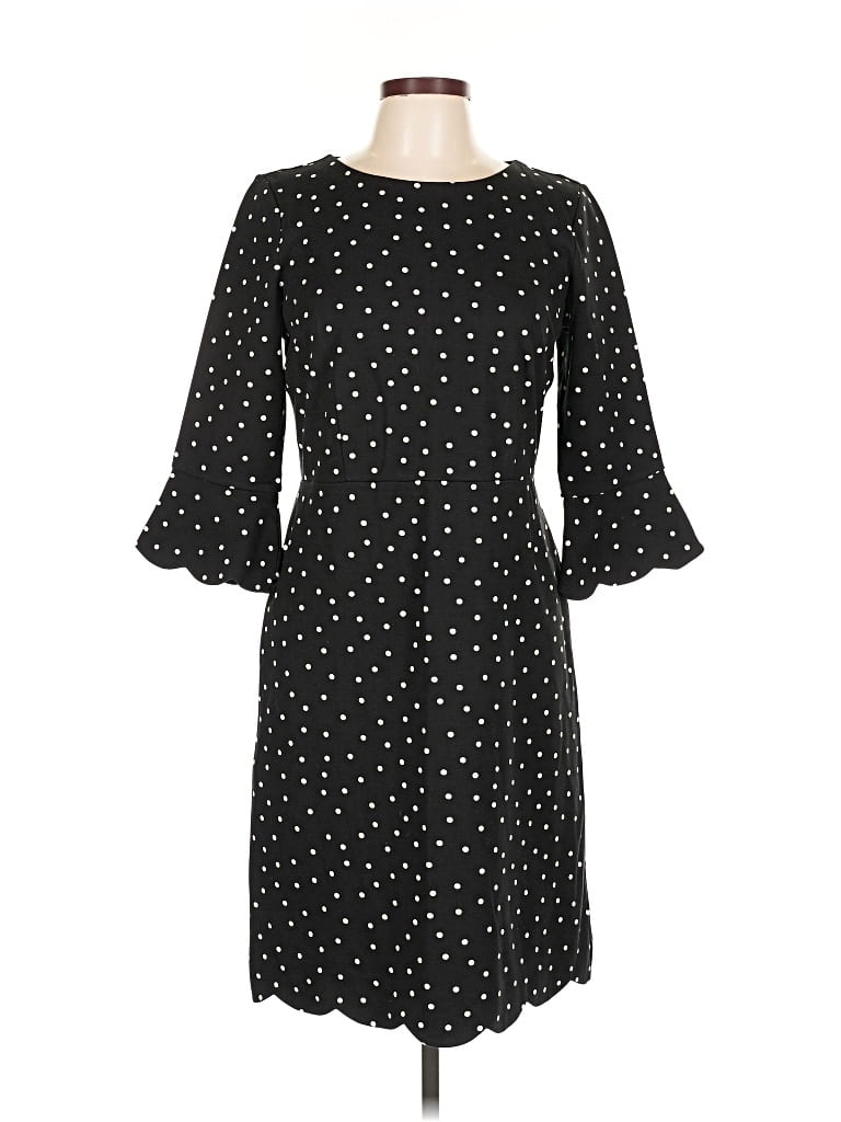 Pre-owned Talbots Casual Dress In Black