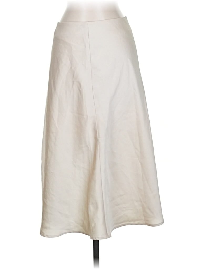 Pre-owned Isalis Formal Skirt In White