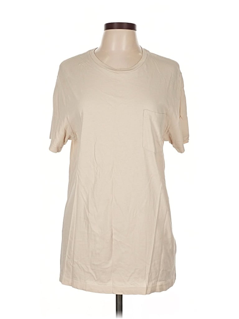 Pre-owned J.crew Factory Store Short Sleeve T-shirt In White