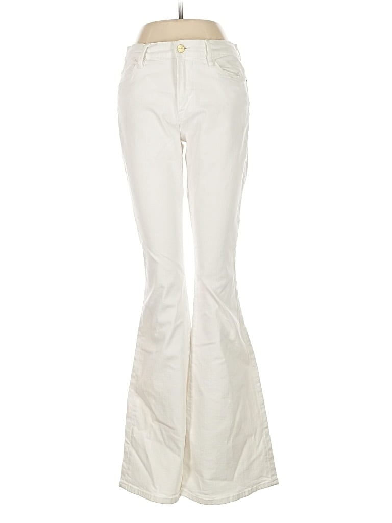 Pre-owned Frame Jeans In White