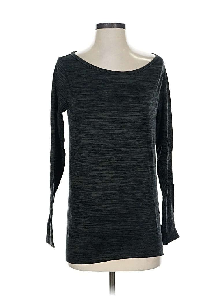 Pre-owned Nike 3/4 Sleeve T-shirt In Black