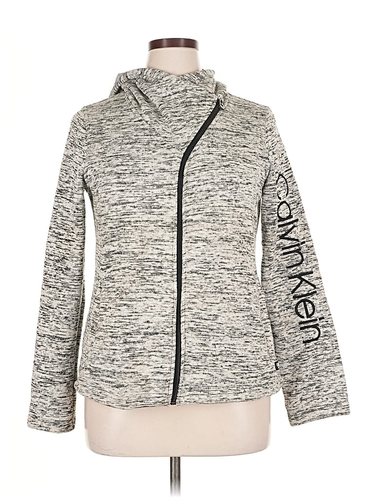 Pre-owned Calvin Klein Performance Jacket In Gray