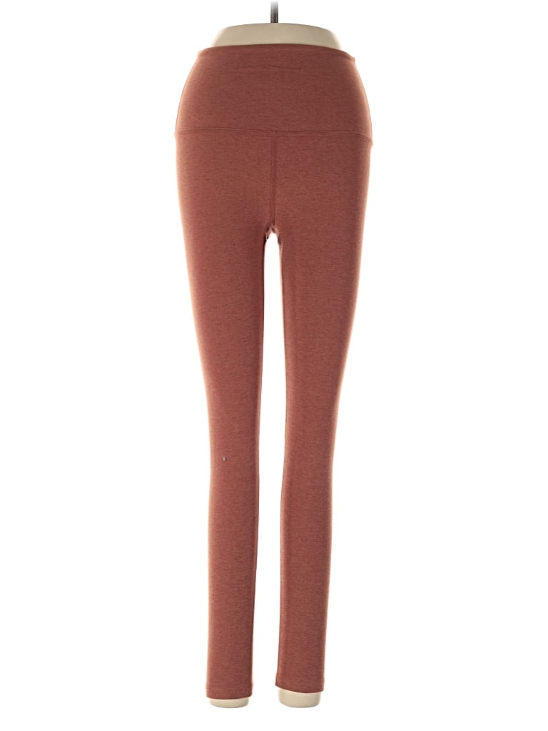Pre-owned Beyond Yoga Yoga Pants In Brown