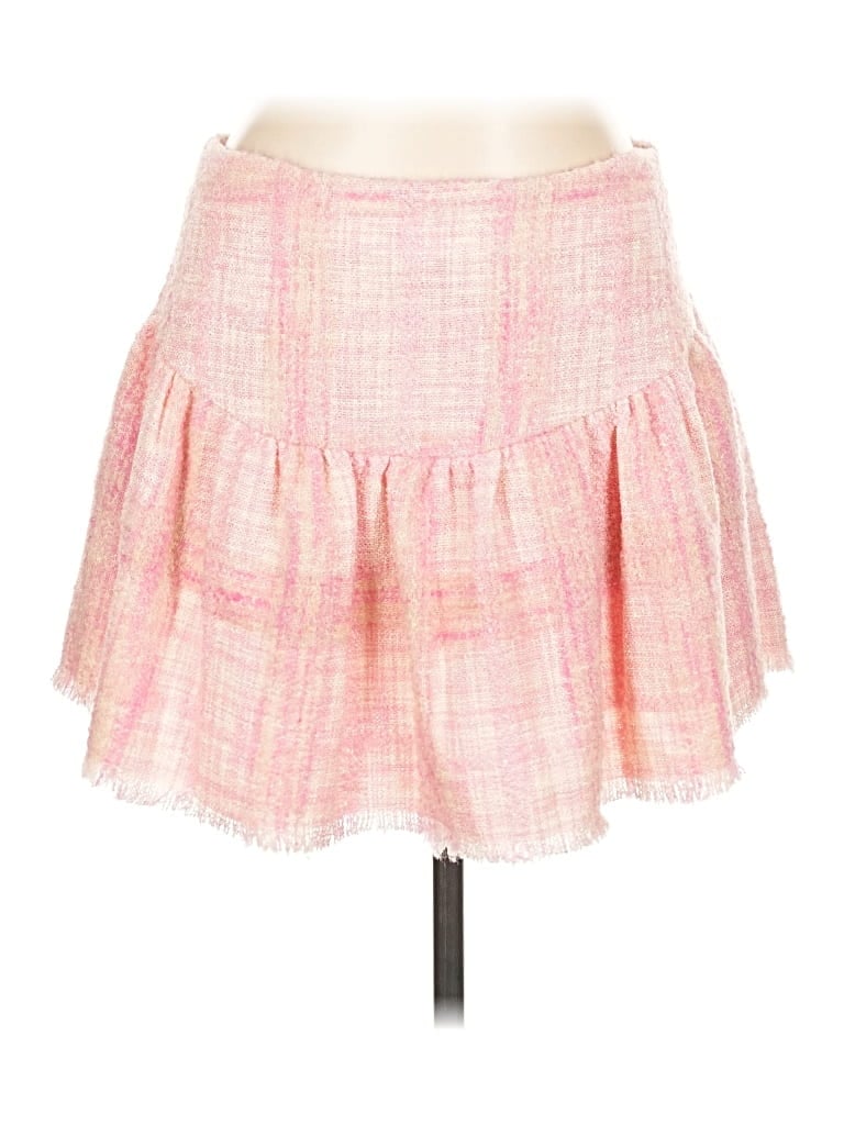 Pre-owned Loveshackfancy Casual Skirt In Pink