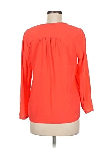 Joie Long Sleeve Silk Top (view 2)