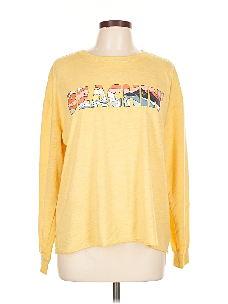 Pre-owned C&c California Sweatshirt In Yellow