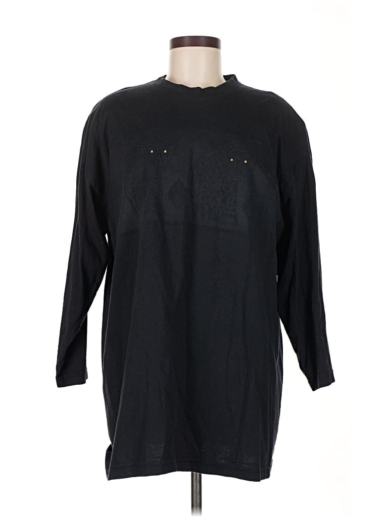 Pre-owned Assorted Brands Pullover Sweater In Black