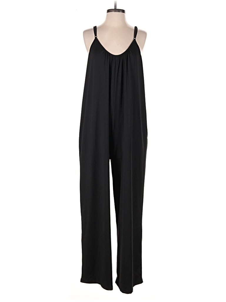 Pre-owned Unbranded Jumpsuit In Black