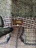 Crosby 100% Polyester Houndstooth Brown Dress Pants Size S - photo 4