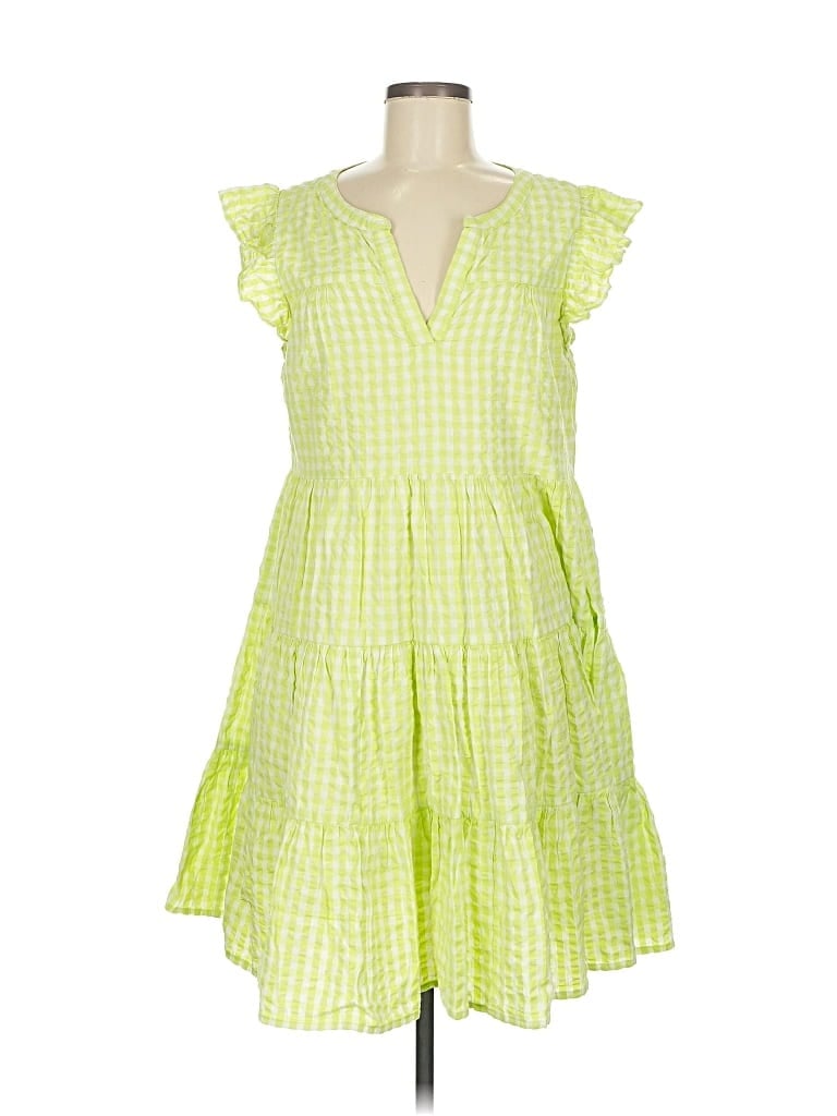 Pre-owned Roller Rabbit Casual Dress In Green