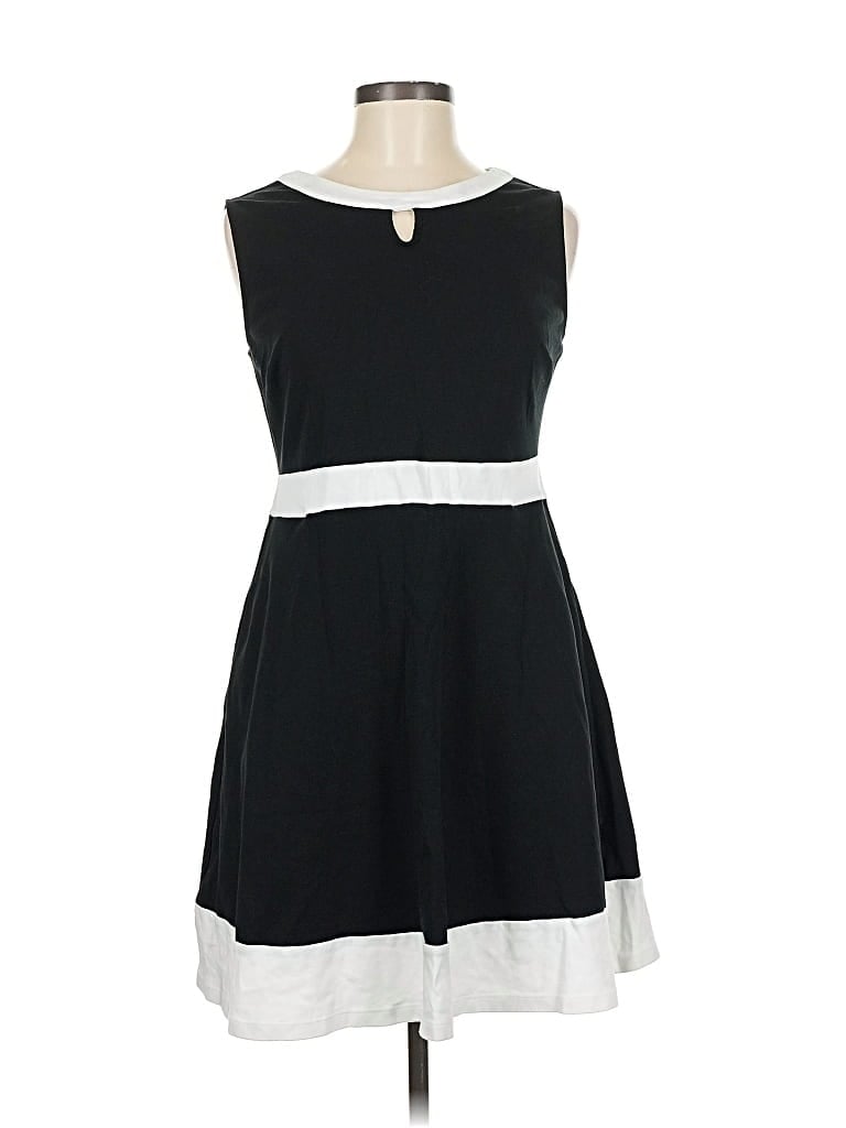 Pre-owned Ny & C Casual Dress In Black