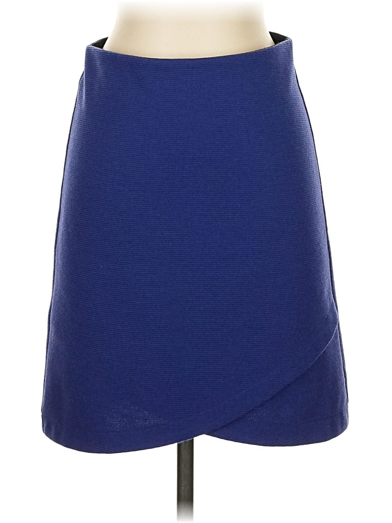 Pre-owned Ann Taylor Loft Casual Skirt In Blue