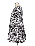 Assorted Brands Animal Print Gray Casual Dress Size 12 - photo 5