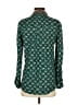 Maeve 100% Rayon Teal Long Sleeve Blouse Size 2 - photo 2