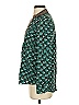 Maeve 100% Rayon Teal Long Sleeve Blouse Size 2 - photo 5