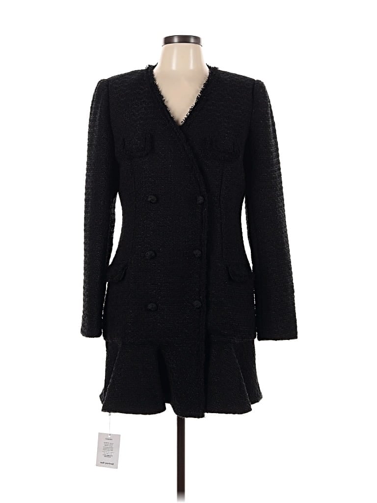 Self-portrait Casual Dress In Black