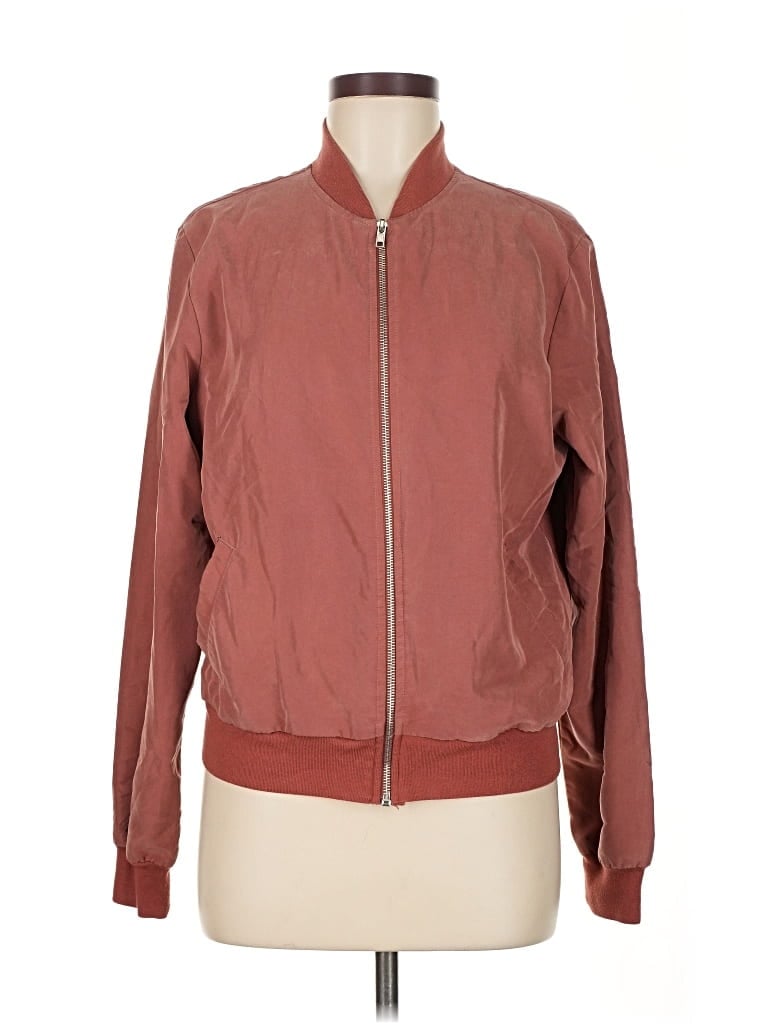 Pre-owned American Apparel Jacket In Brown