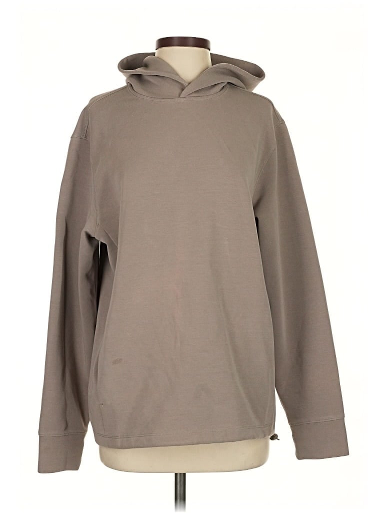 Pre-owned Mng Pullover Hoodie In Brown