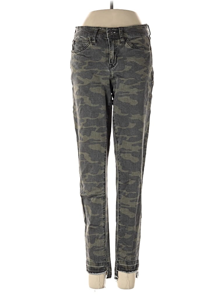 Pre-owned Nicole Miller Jeans In Green