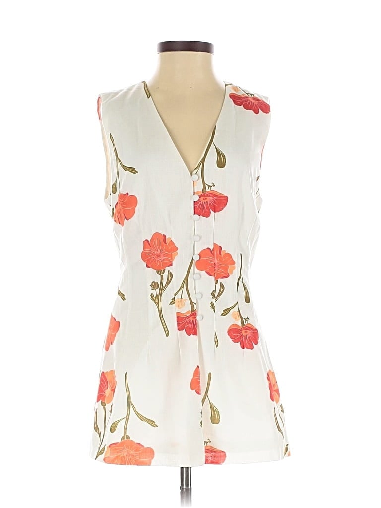 Commense Sleeveless Blouse In Multi