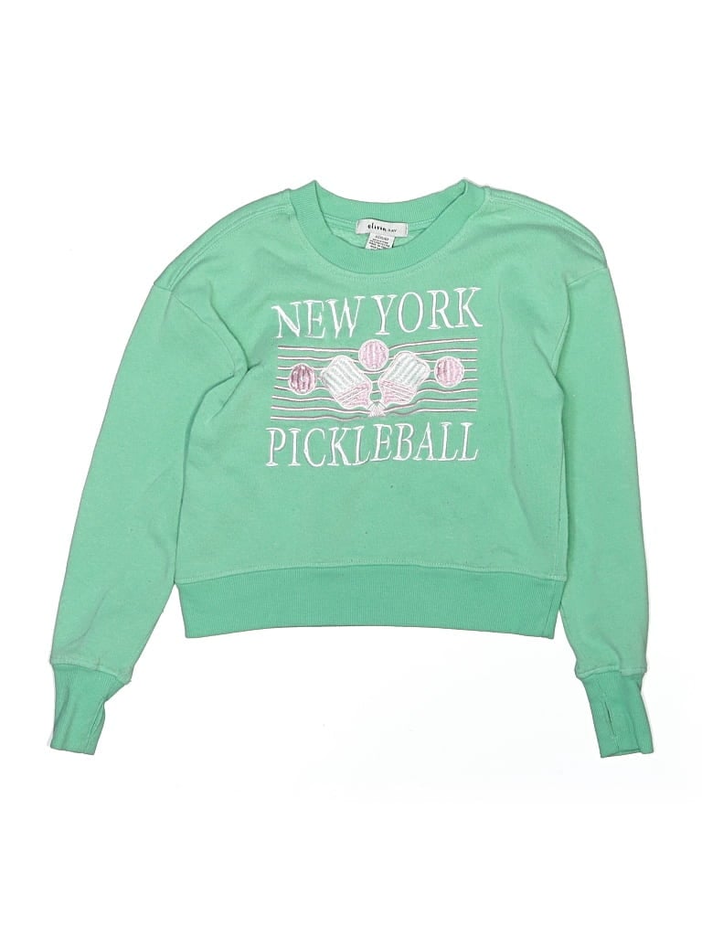 Pre-owned Assorted Brands Kids' Sweatshirt In Green