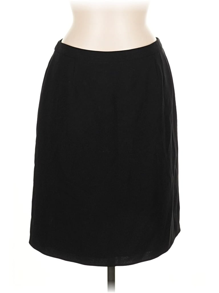 Pre-owned Ann Taylor Formal Skirt In Black
