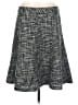 Coldwater Creek Chevron-herringbone Gray Casual Skirt Size 8 - photo 1