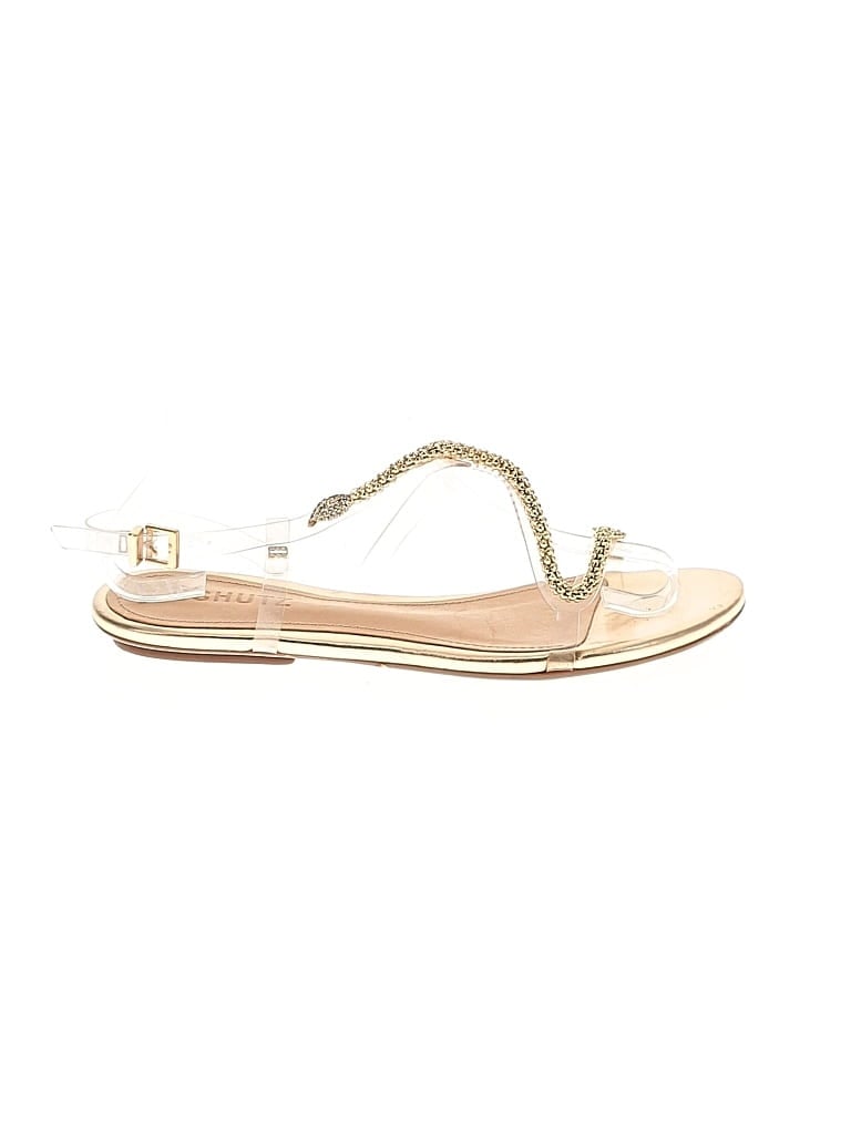 Pre-owned Schutz Sandals In Gold