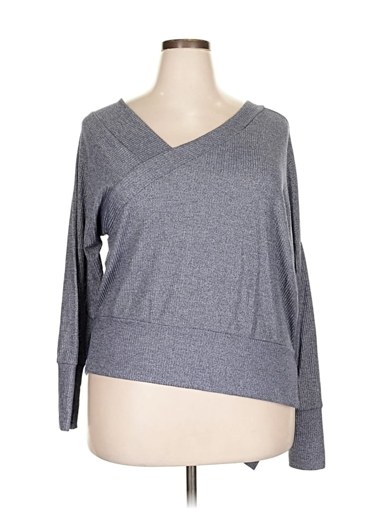 Pre-owned Stella & Dot Pullover Sweater In Blue