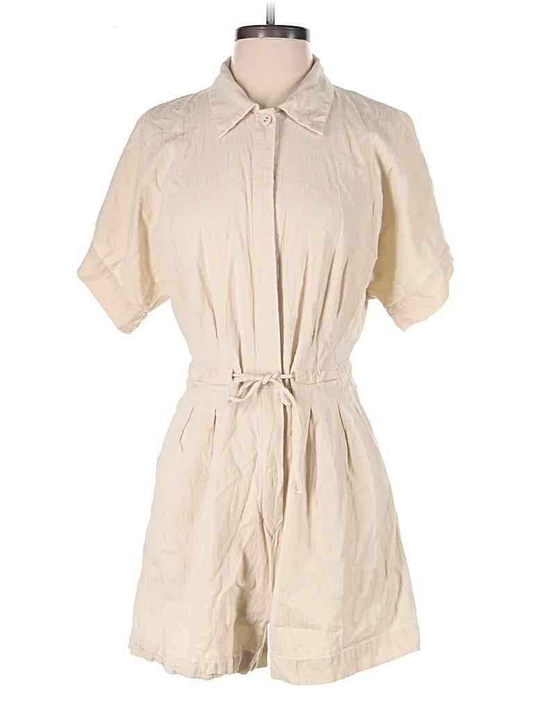 Pre-owned Ottod'ame Romper In Brown