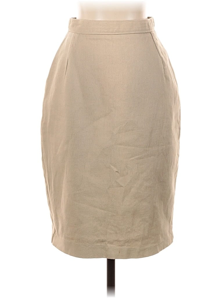Pre-owned Assorted Brands Formal Skirt In Brown