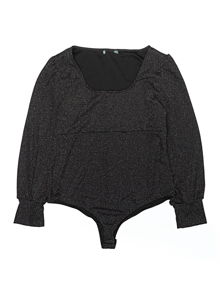 Pre-owned Assorted Brands Bodysuit In Black