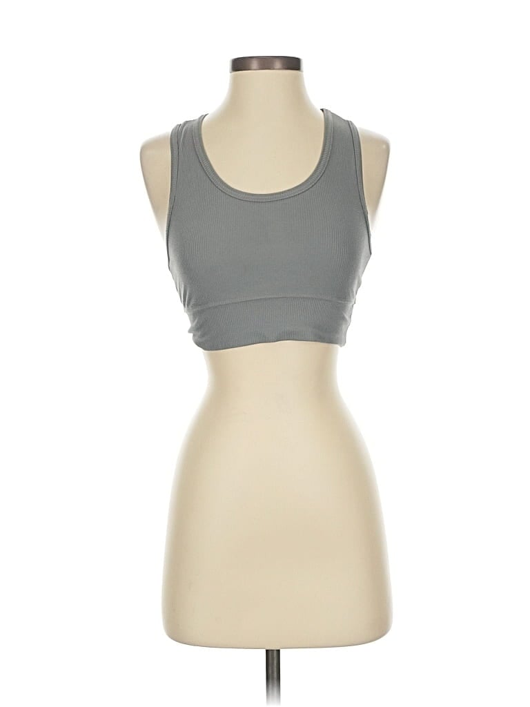 Pre-owned Assorted Brands Sports Bra In Gray