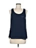 My Michelle 100% Polyester Blue Sleeveless Blouse Size M - photo 1
