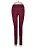 Weekend Color Block Burgundy Active Pants Size M - photo 1