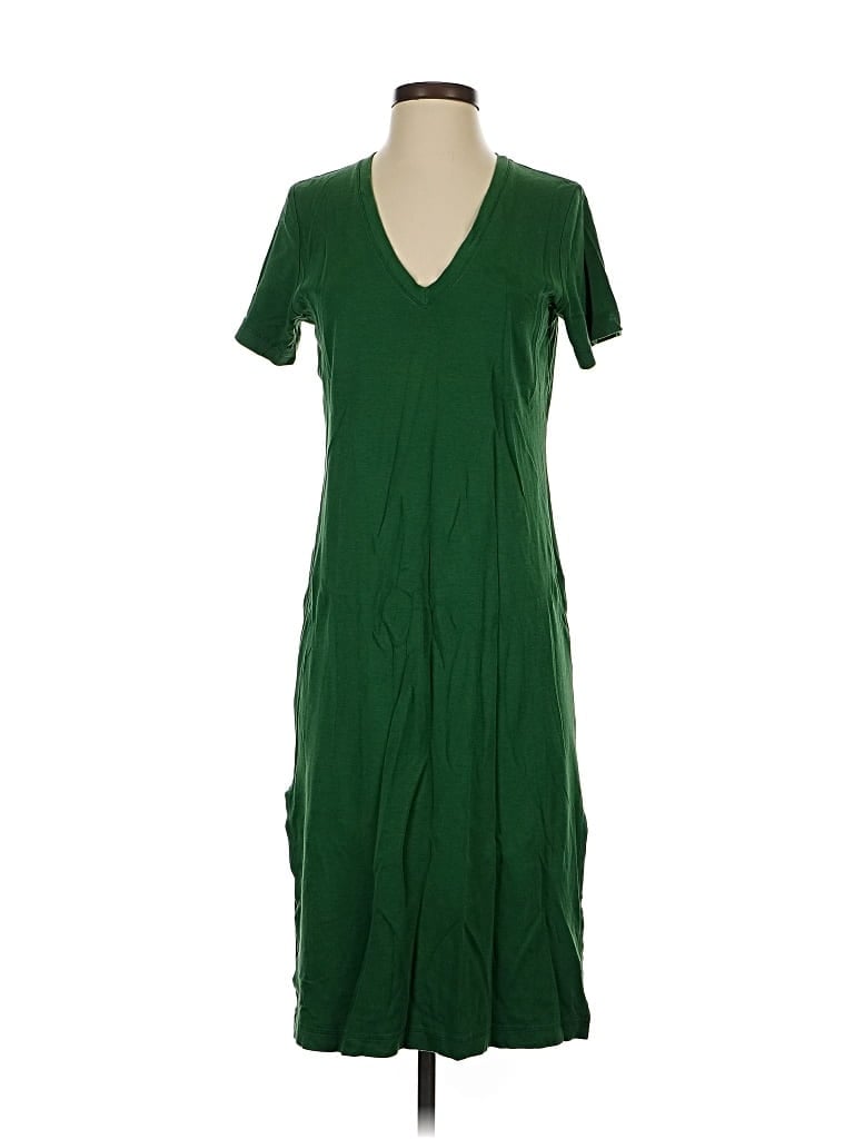 Pre-owned Mm. Lafleur Casual Dress In Green