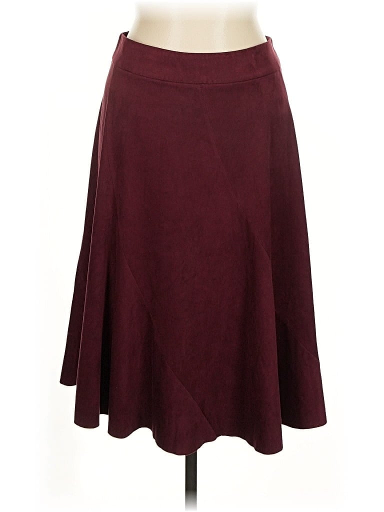 Pre-owned Gilli Casual Skirt In Burgundy