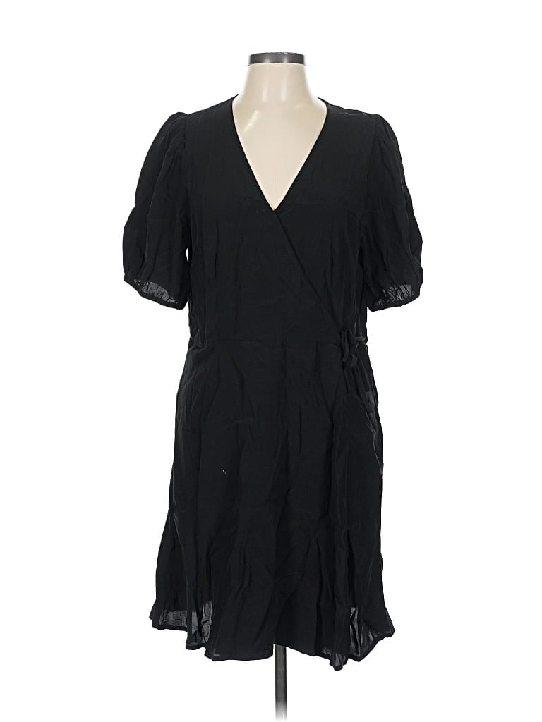 Pre-owned A New Day Casual Dress In Black