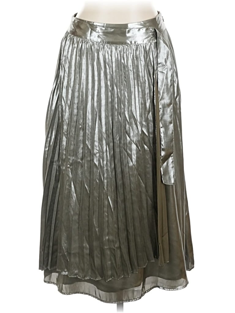 Pre-owned Du Paradis Casual Skirt In Silver