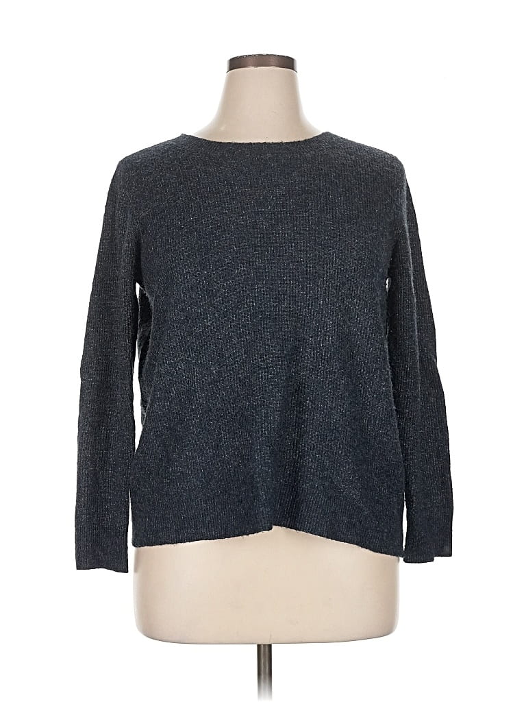 Pre-owned Abercrombie & Fitch Pullover Sweater In Blue