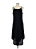 Unbranded Solid Black Casual Dress Size M - photo 2