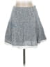 Harlyn Chevron-herringbone Gray Blue Casual Skirt Size XS - photo 1