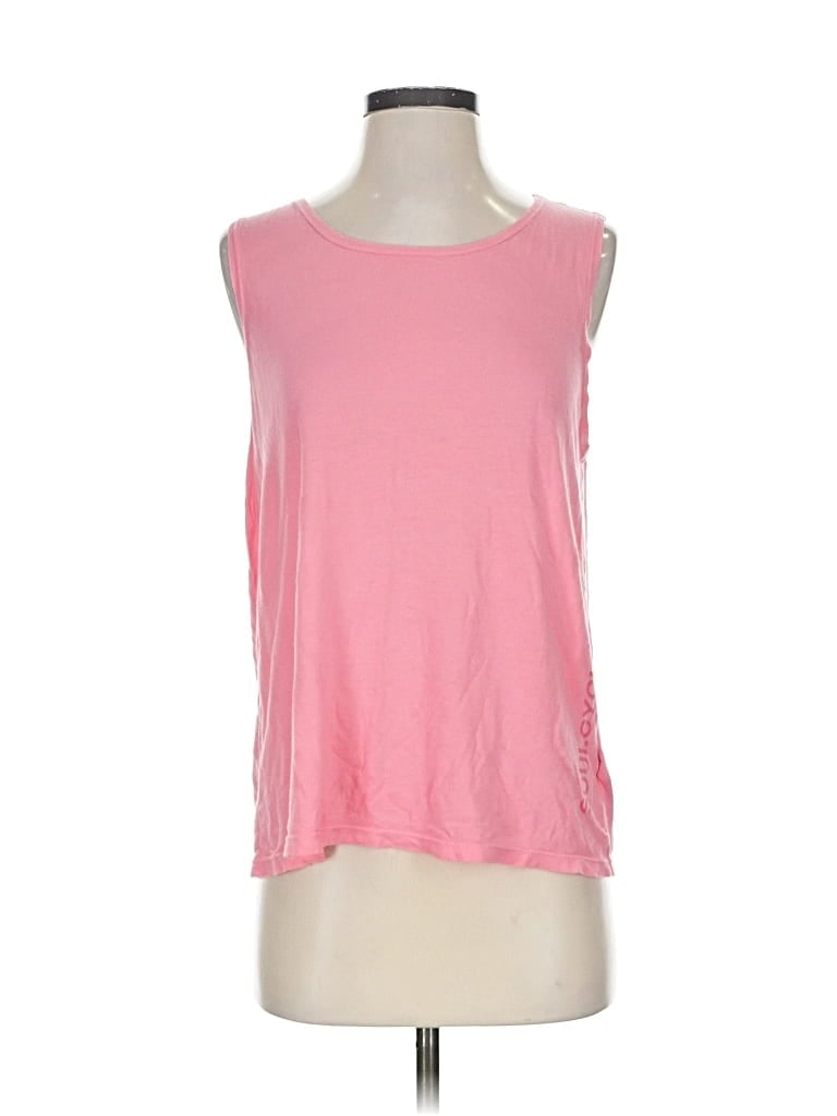Pre-owned Soulcycle Sleeveless T-shirt In Pink