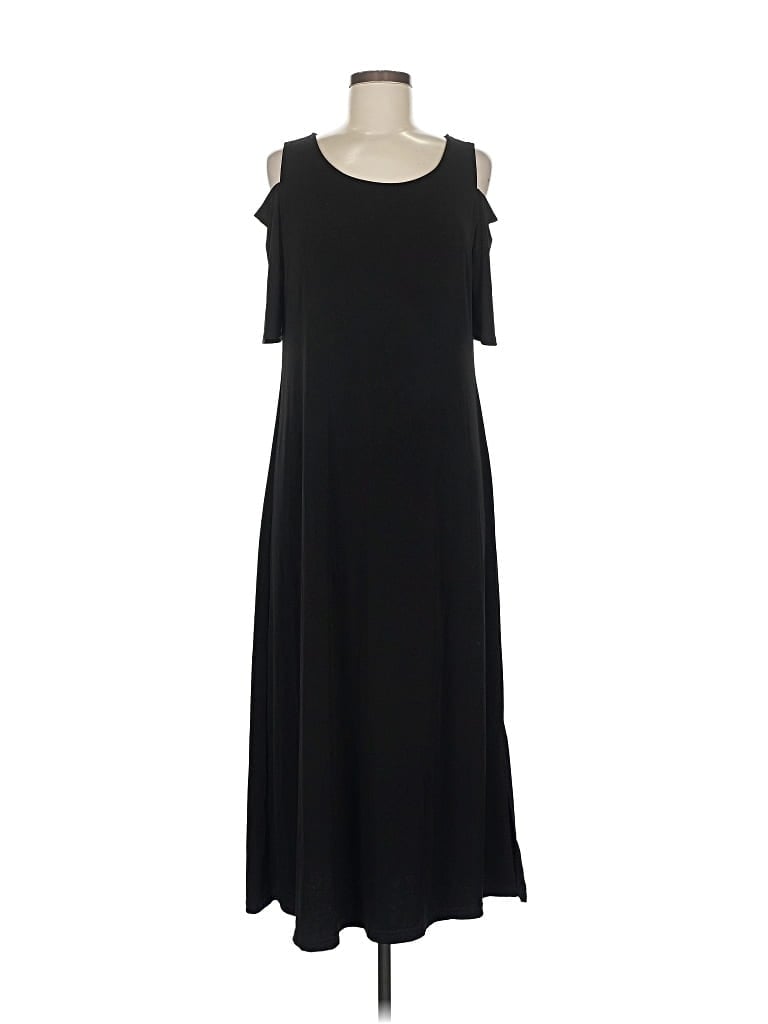 Pre-owned Chico's Casual Dress In Black