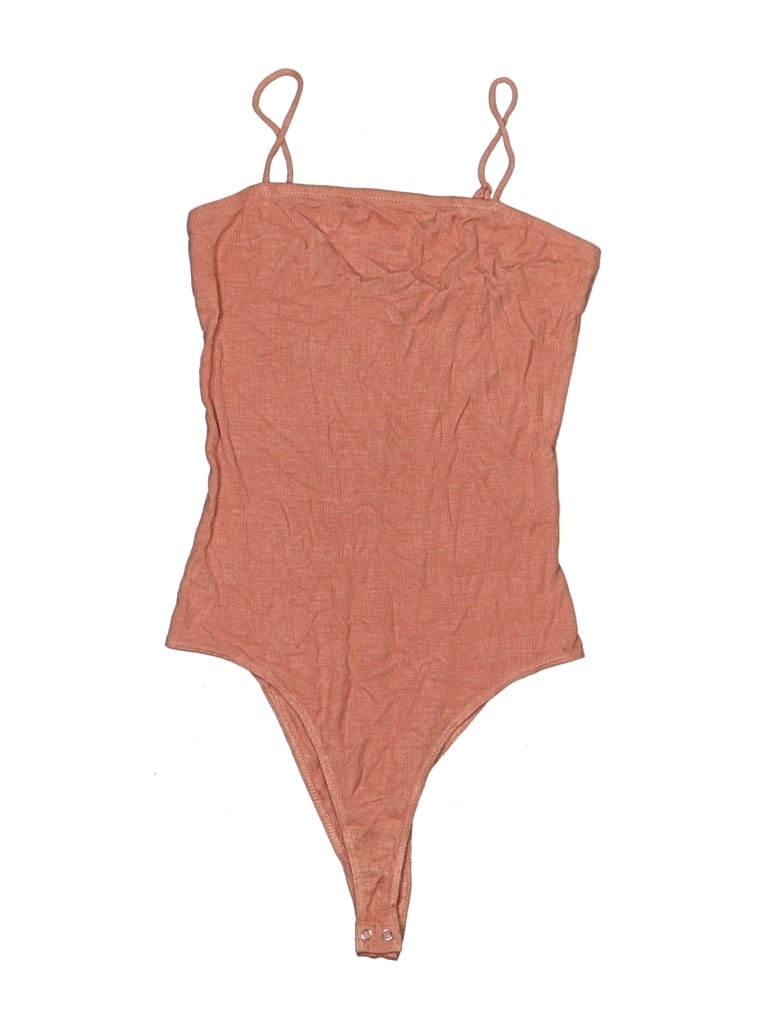 Pre-owned Charlotte Russe Bodysuit In Orange