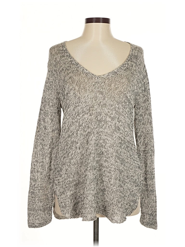 Pre-owned Wooden Ships Pullover Sweater In Gray