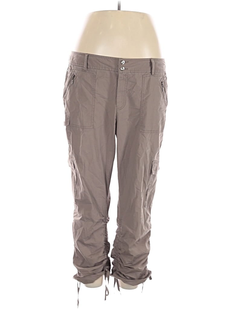 Pre-owned Inc International Concepts Cargo Pants In Gray