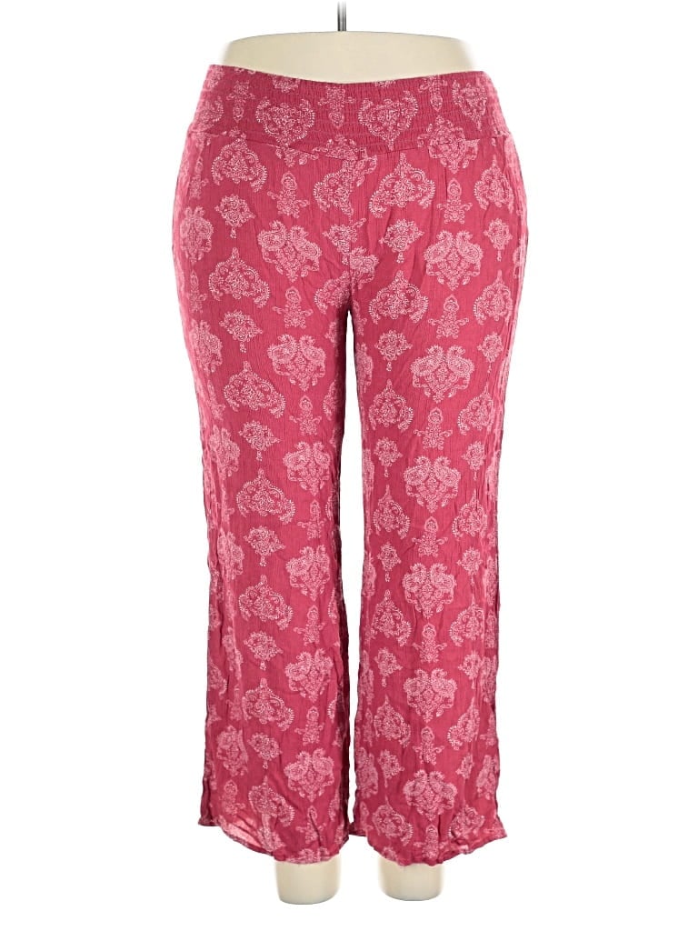 Pre-owned Dictionary Casual Pants In Pink